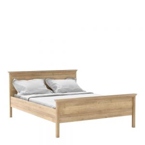 Silkeborg Double Bed 4ft6 (140 x 190) in Riviera Oak