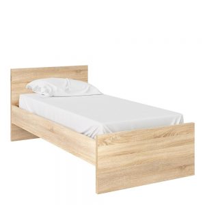 *Naia Single Bed 3ft (90 x 190) in Oak
