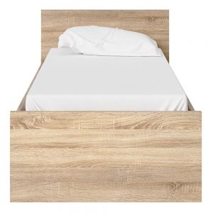 *Naia Single Bed 3ft (90 x 190) in Oak