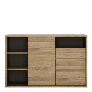 Highland 1 Door 3 Drawer Sideboard