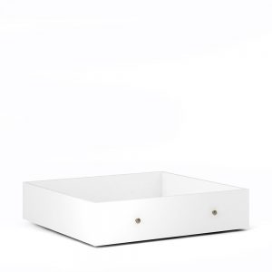 Paris Underbed Storage Drawer for Single Bed in White