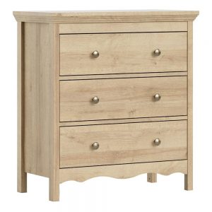 *Silkeborg Chest of 3 Drawers in Riviera Oak