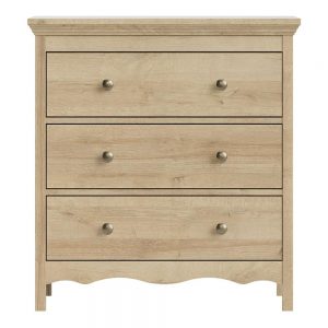 *Silkeborg Chest of 3 Drawers in Riviera Oak