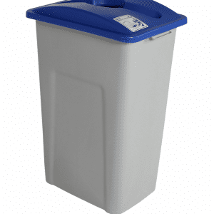 WASTE WATCHER XL – Single – 121 litre – Mixed Recyclables – Grey/Blue – Mixed Recycling Lid